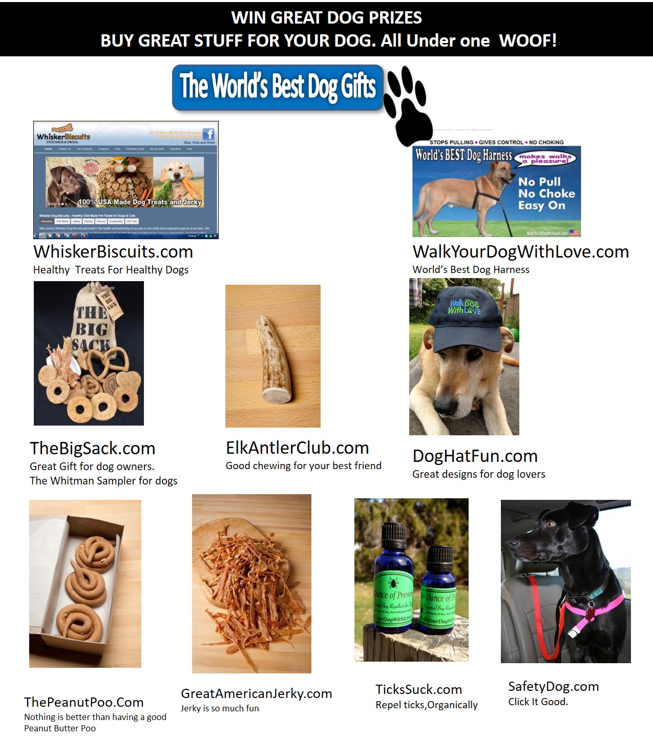 Join the fun - shop for The World's Best DOg Gifts